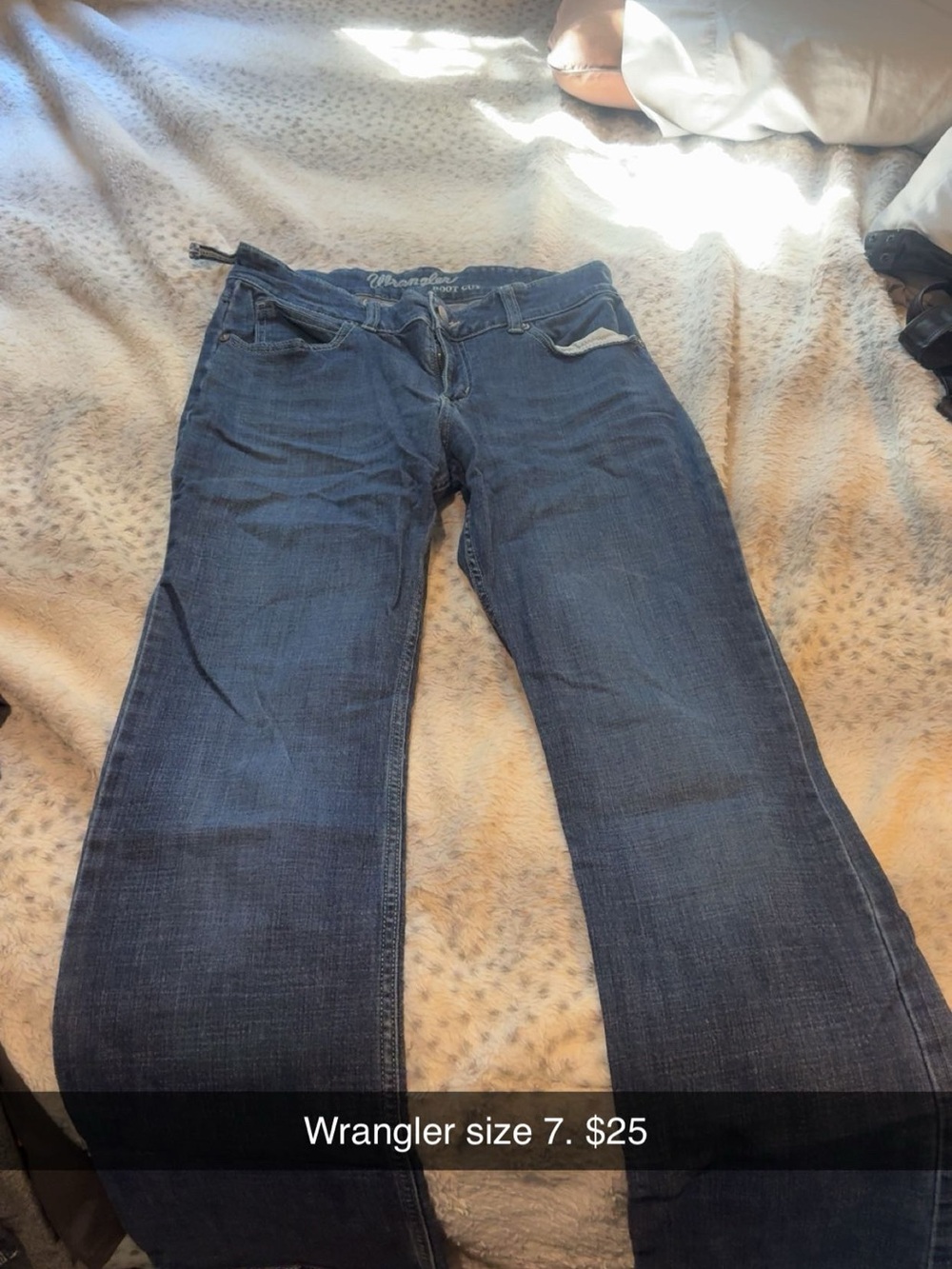 Wrangler Women’s Dark Blue Bootcut Jeans